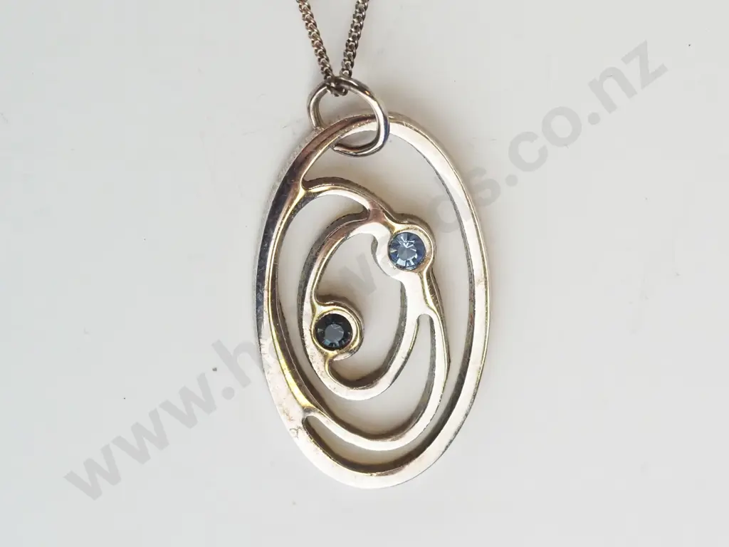 silver pendant chain stamped 925 Image 1++