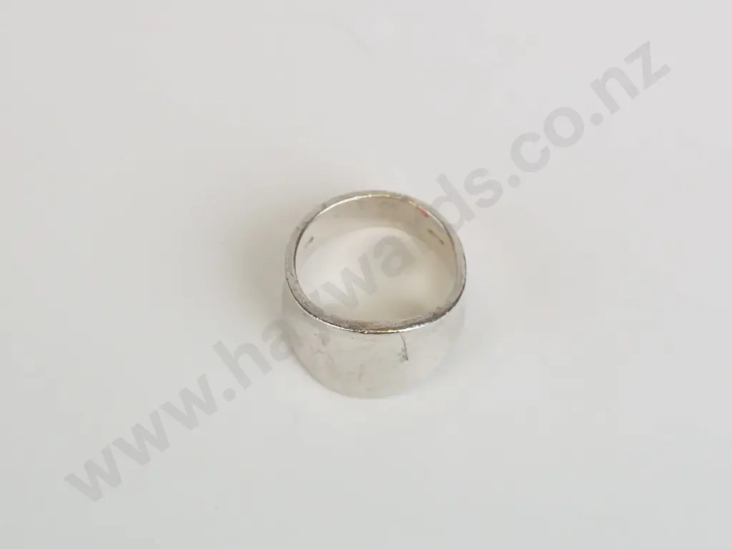 silver ring stamped stg Image 1++