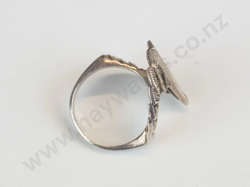 macasite ring stamped 925 Image 1++