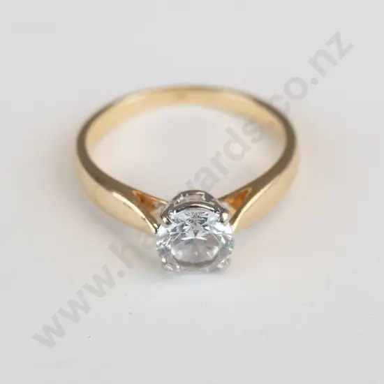 silver dress ring stamped 925