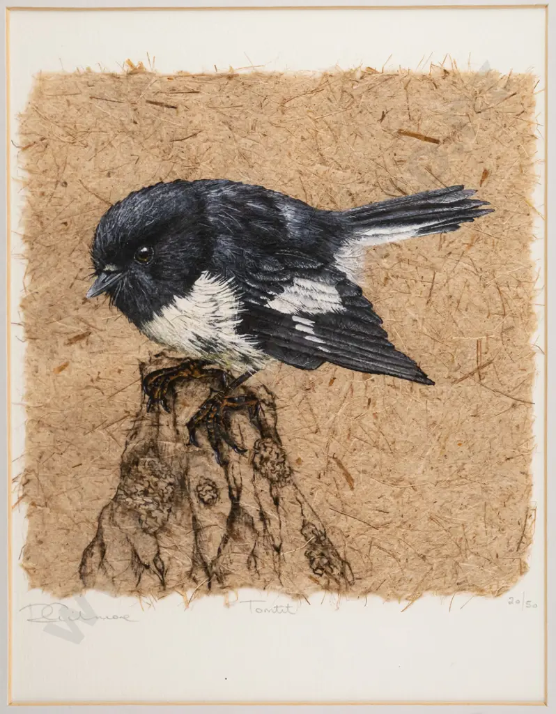 Rebecca Gilmore - framed  ltd edition giclee print 20/50 "Tomtit" H-200 W-190 Image 1++