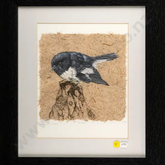Rebecca Gilmore - framed  ltd edition giclee print 20/50 "Tomtit" H-200 W-190