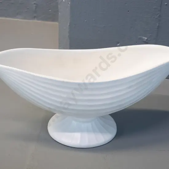 Crown Lynn / Roydon Potteries boat shape vase H-135 L-310