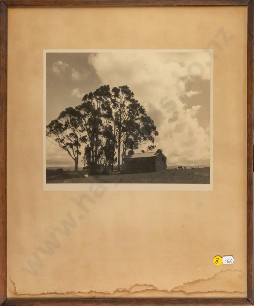 framed George Chance? black and white photograph - landscape  (framing needs attention) H-205 W-255 Image 1++
