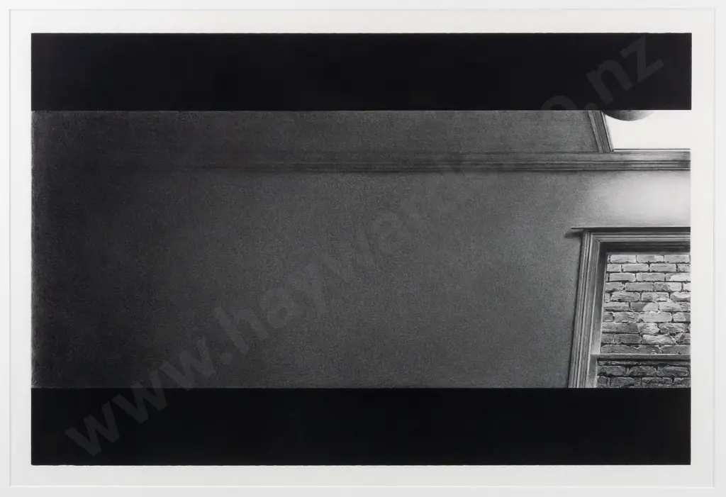 attrib Ruth Clelland - framed lithograph- ceiling & wall- H-380 W-580 Image 1++