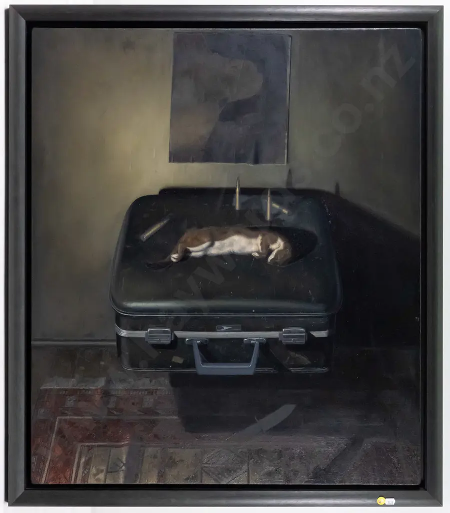 Simon Kennedy 2003 - framed oil- "Still Life" H-780 W-660 Image 1++
