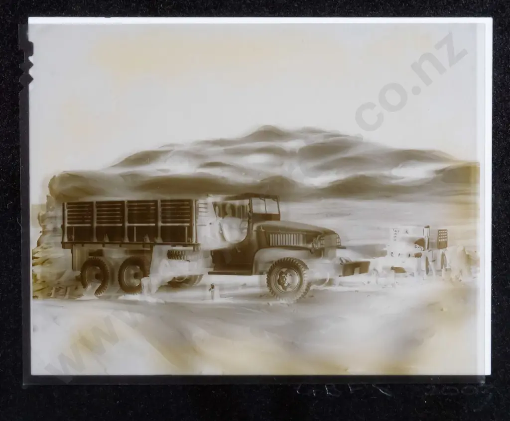Glenn Smith 2003 -framed sheet negative- "Lost Works" H-100 W-120 Image 1++
