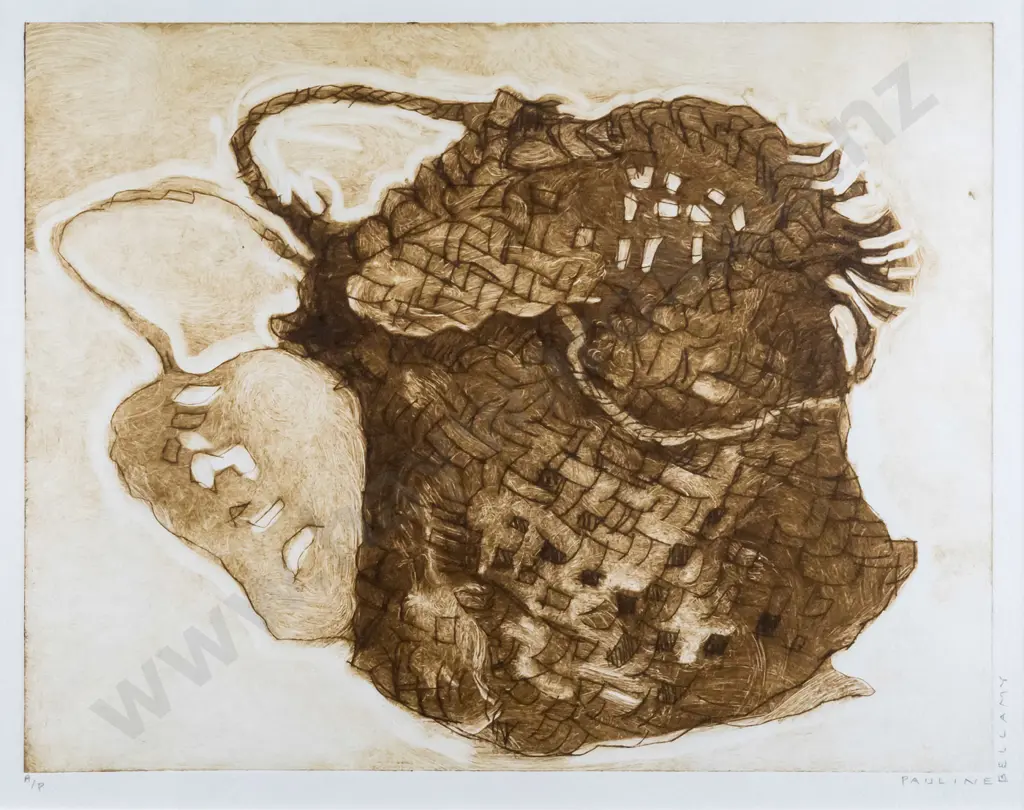 Pauline Bellamy - framed A/P - kete H-200 W-260 Image 1++