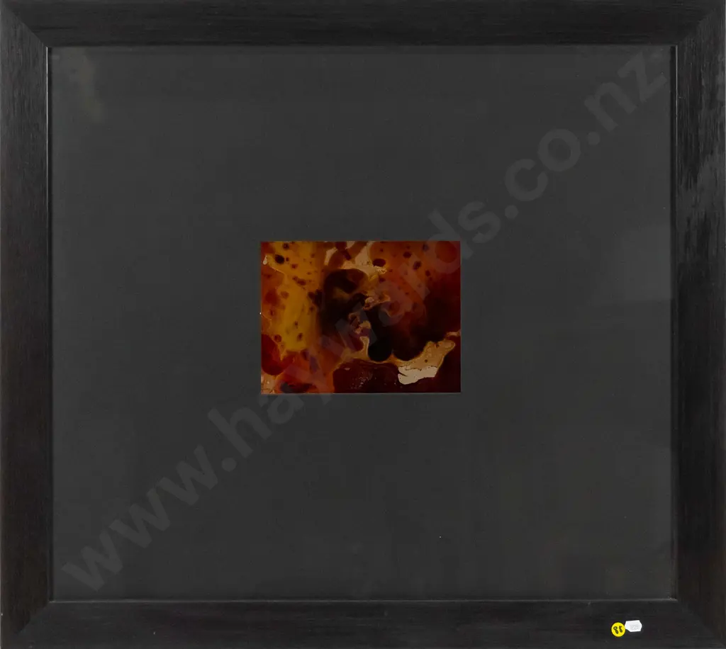 unsigned -paint on glass- abstract H-160 W-210 Image 1++