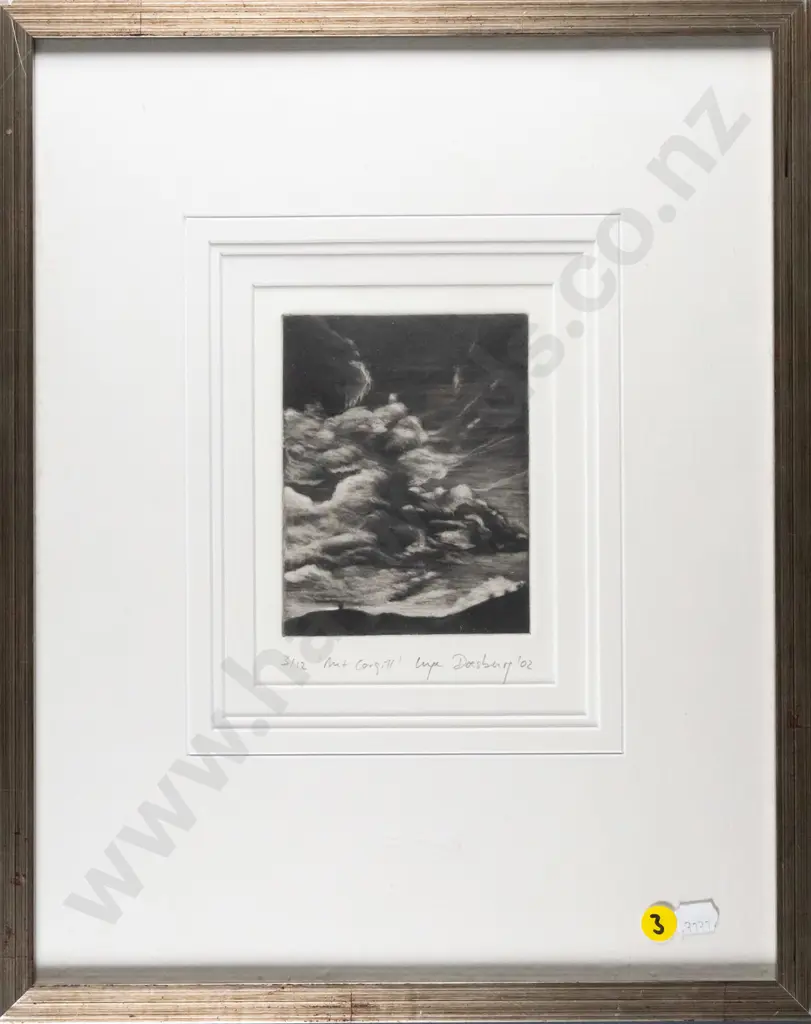 Inge Doesburg '02 - framed ltd edition print 3/12 "Mt Cargill"  H-125 W-95 Image 1++
