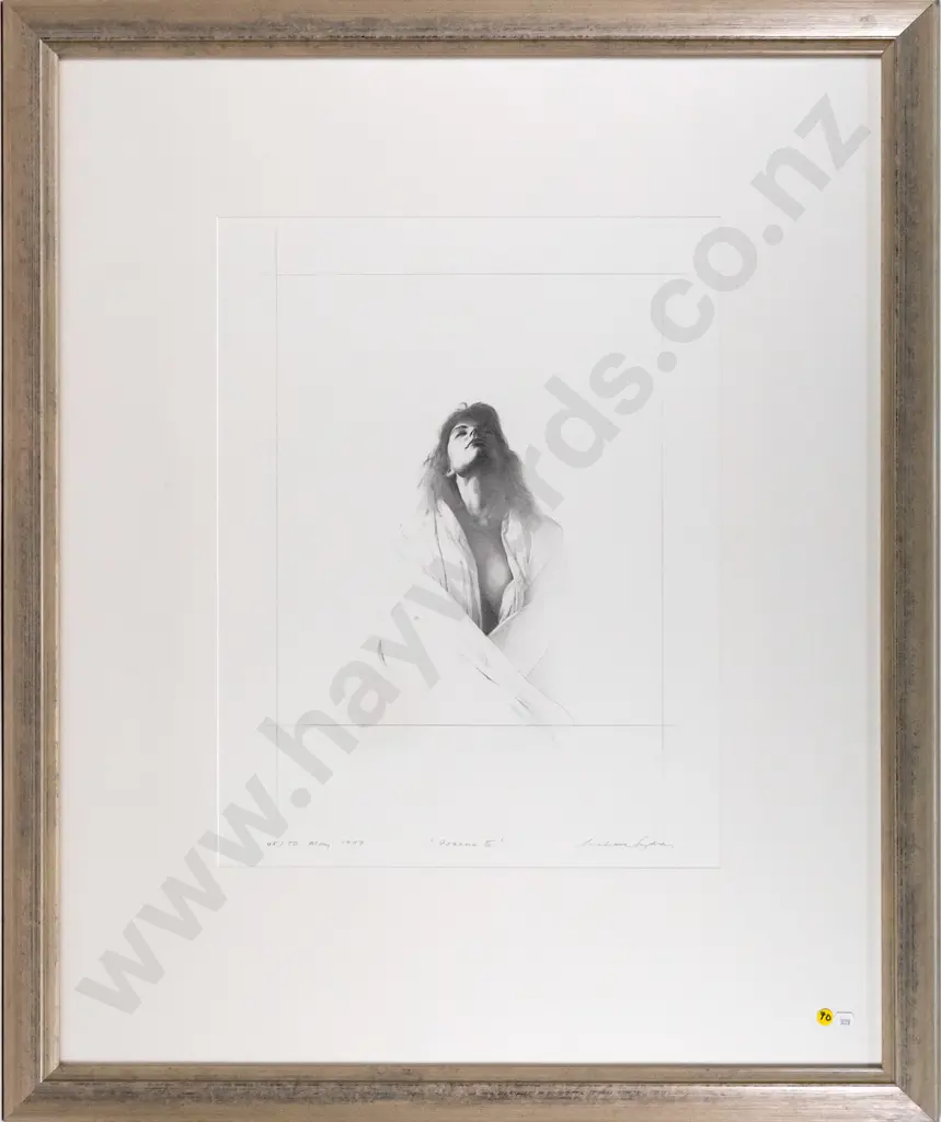 Grahame Sydney  May 1999 - framed lithograph 48/50 -  "Joanna II" H-560 W-380 Image 1++