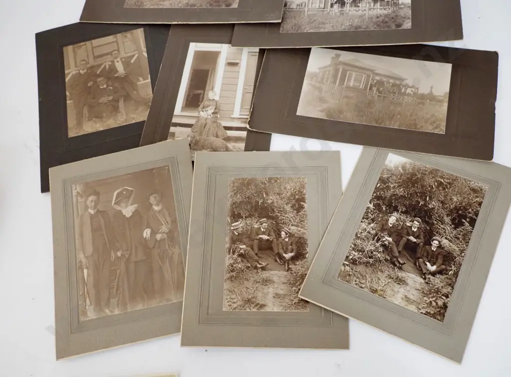 large collection of vintage photographs, including 2 albums, some New Zealand subjects including west coast, Image 1++