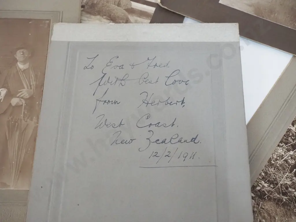 large collection of vintage photographs, including 2 albums, some New Zealand subjects including west coast, Image 1++