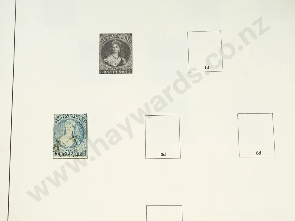3 New Zealand stamp albums with assorted contents, full face onwards Image 1++