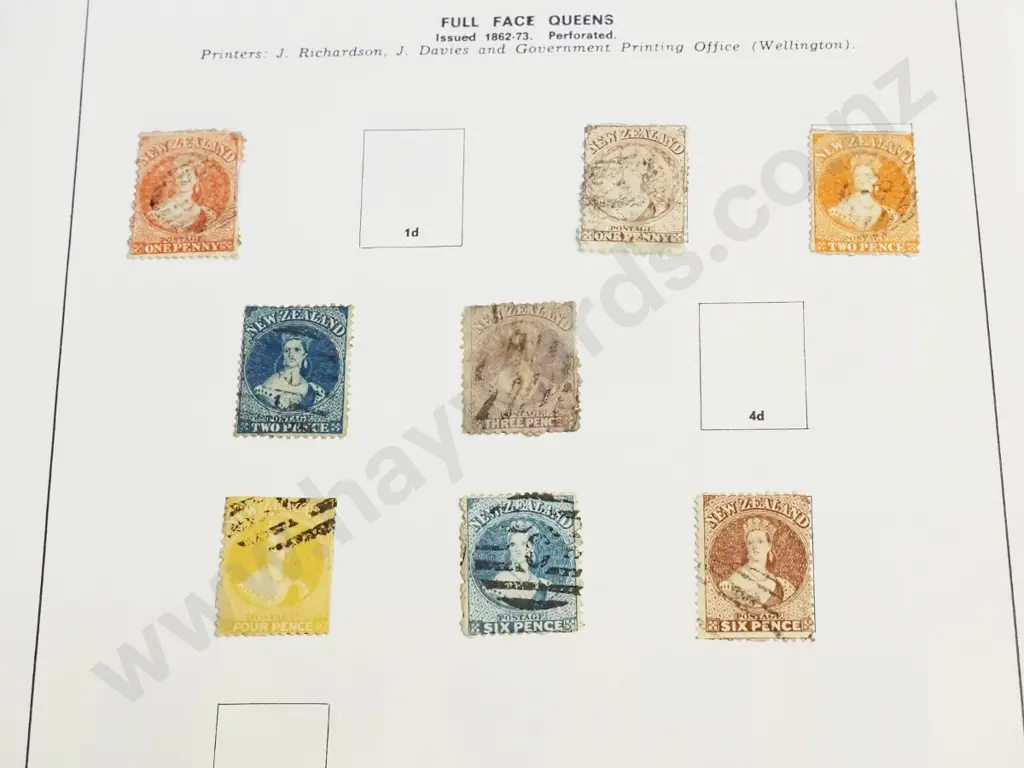 3 New Zealand stamp albums with assorted contents, full face onwards Image 1++