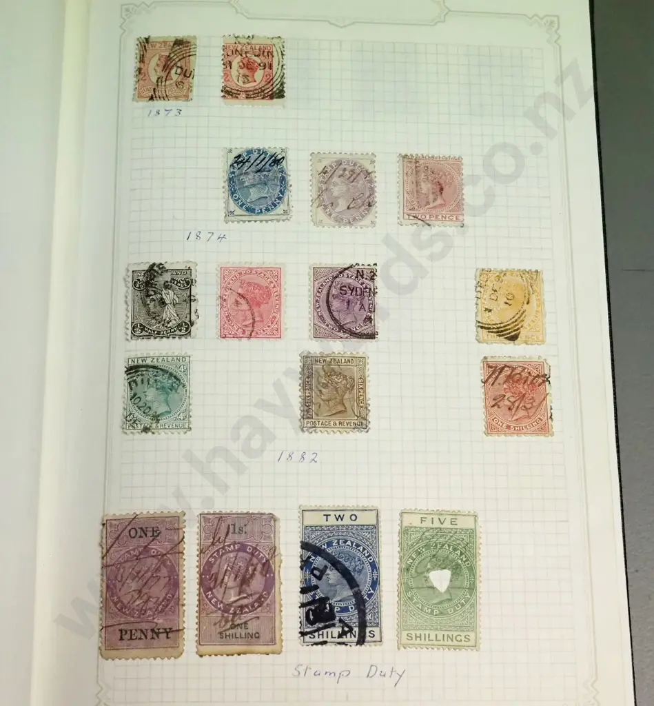 3 New Zealand stamp albums with assorted contents, full face onwards Image 1++