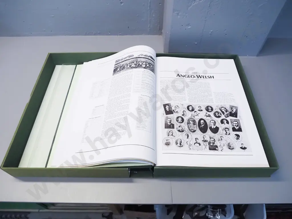 large cased hard-cover book - limited edition of 1200 - "The Visitors - The History of International Rugby Teams in New Image 1++