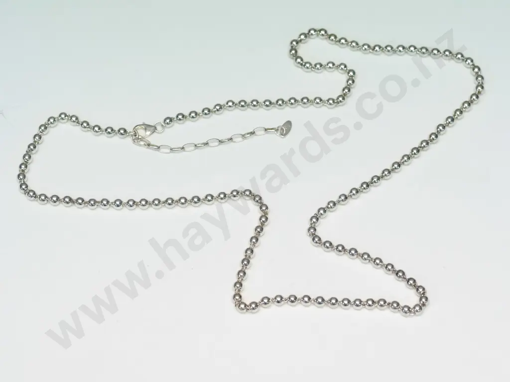 silver necklace stamped 925 Image 1++