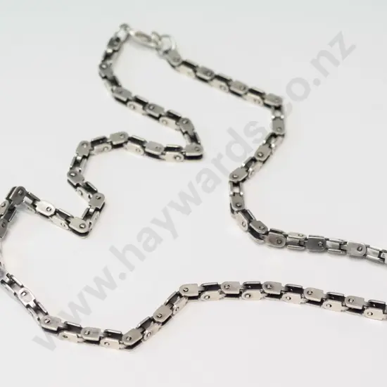 silver link chain stamped 925
