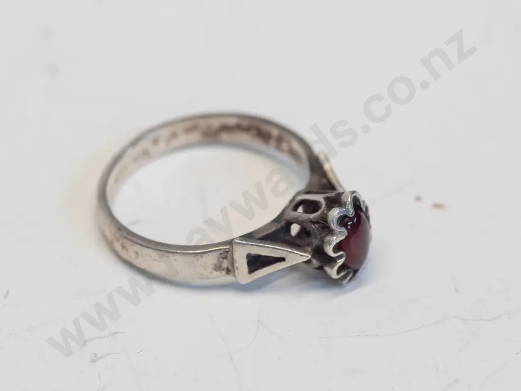 silver ring stamped stg sil Image 1++