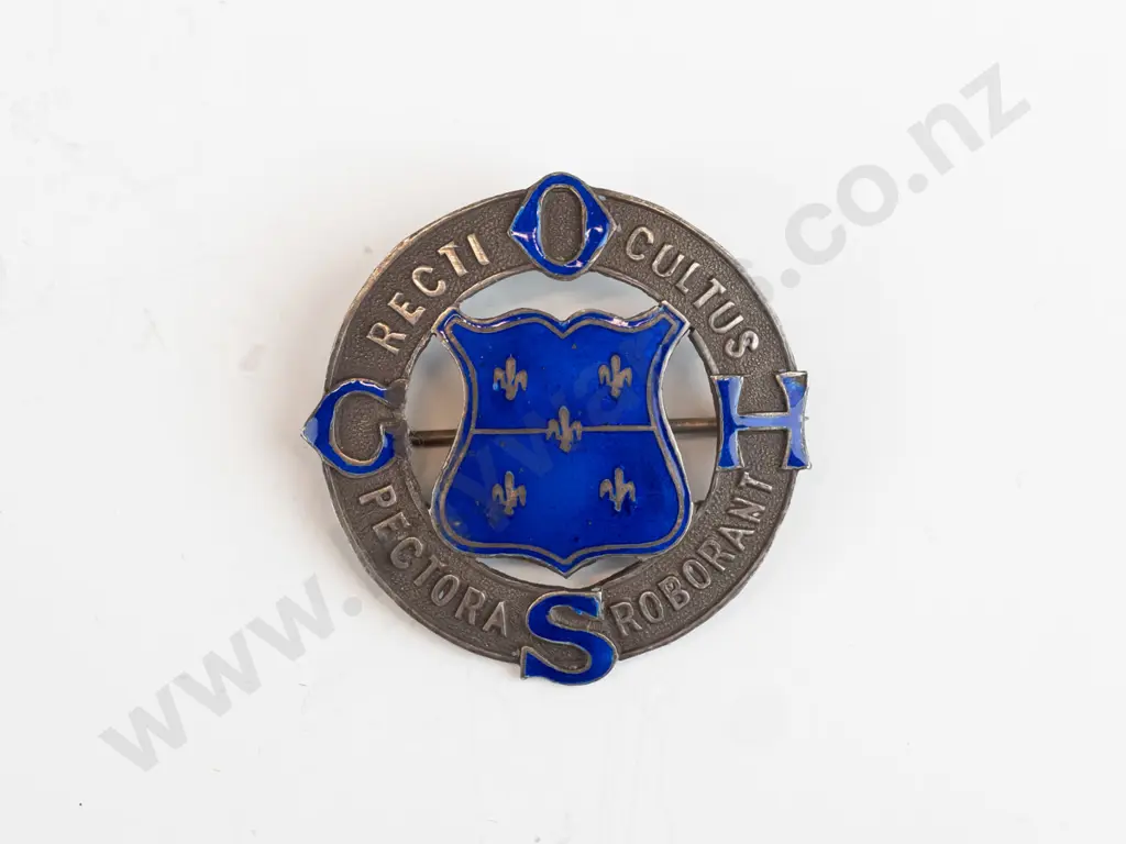 Otago Girls High School badge stamped ssil Image 1++