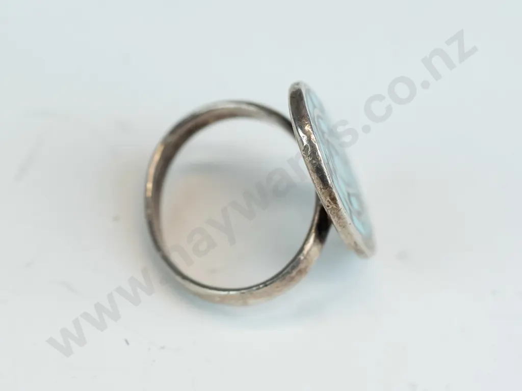 silver ring stamped 925 Image 1++