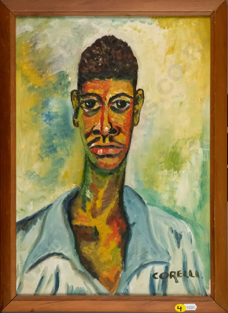 Correlli - framed oil - portrait H-350 W-240 Image 1++