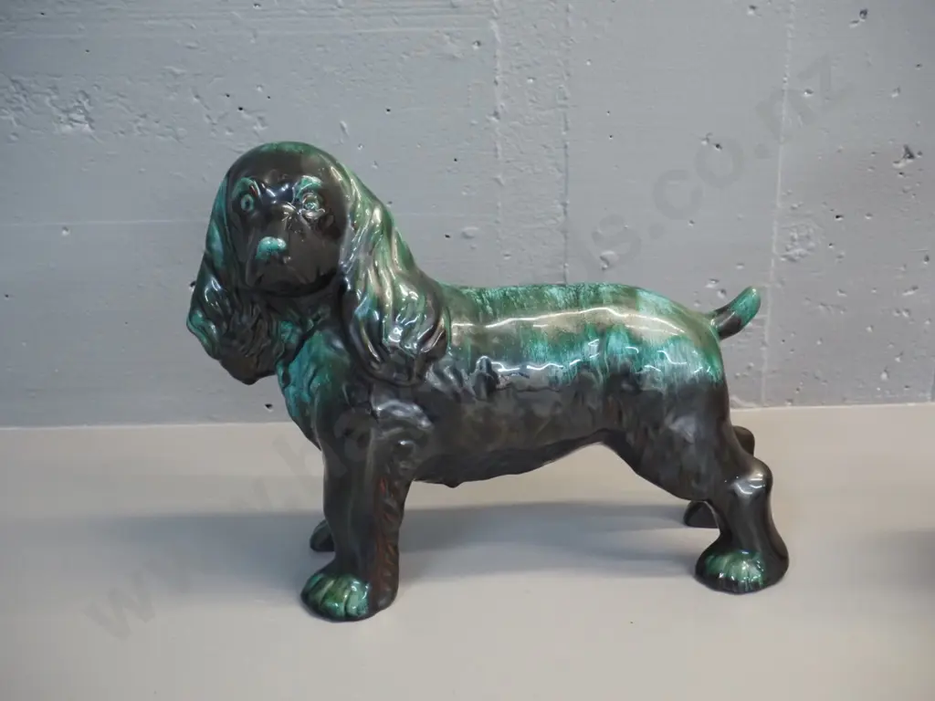 Blue Mountain large spaniel dog figure H-300 L-360 Image 1++