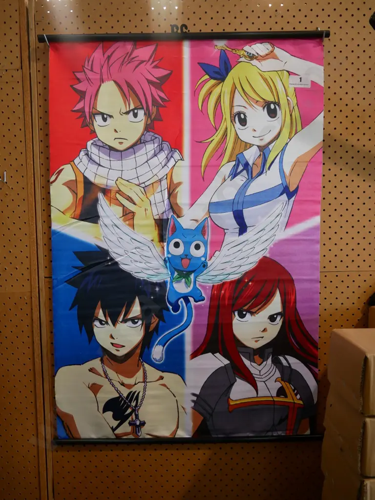 wall-hanging print on scroll Image 1++