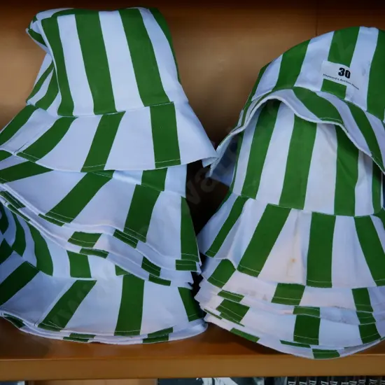 green striped Urahara hats