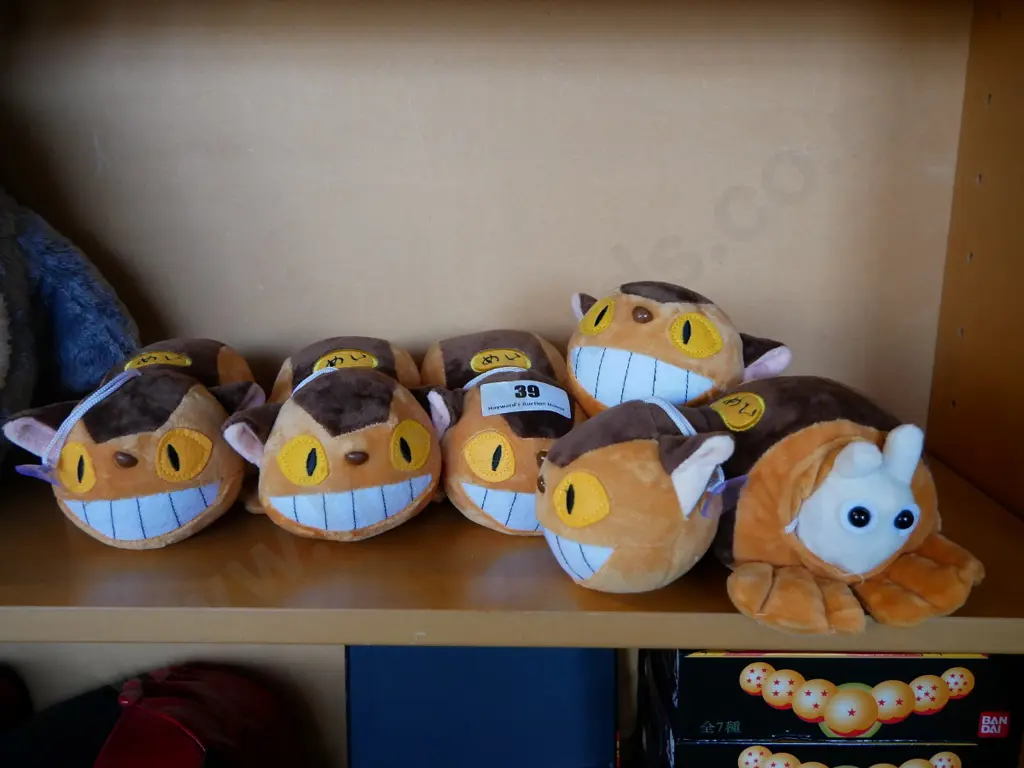5 x Catbus soft toys Image 1++