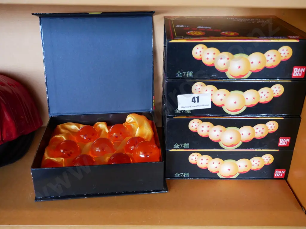 5 x boxes Dragon Ball Z crystal balls Image 1++