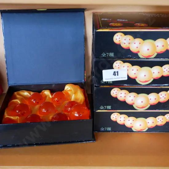5 x boxes Dragon Ball Z crystal balls