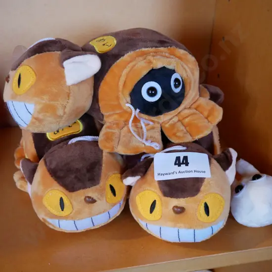 3 x Catbus soft toys