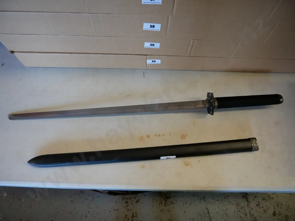 black katana sword Image 1++