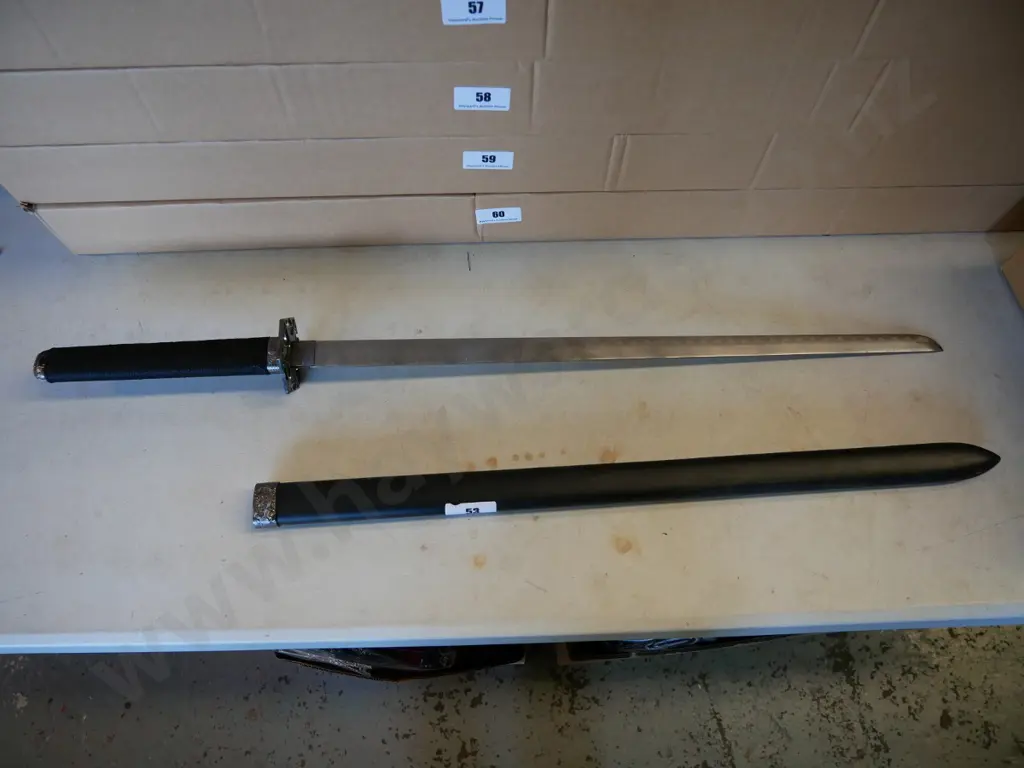 black katana sword Image 1++