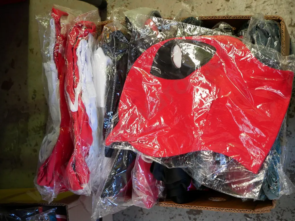 box of unopened costumes Image 1++