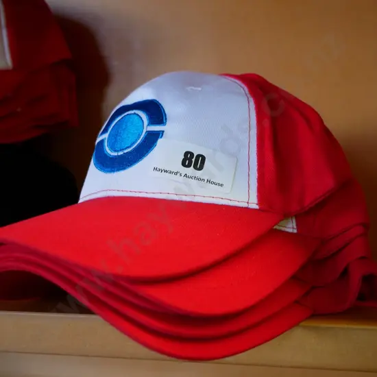 blue dot Pokemon hats