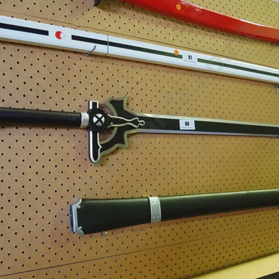 Sword Art Online Elucidator sword and sheath