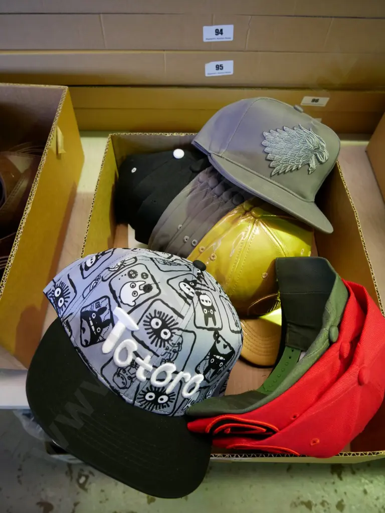 box of Deadpool, Game of Thrones, Totoro and other hats Image 1++