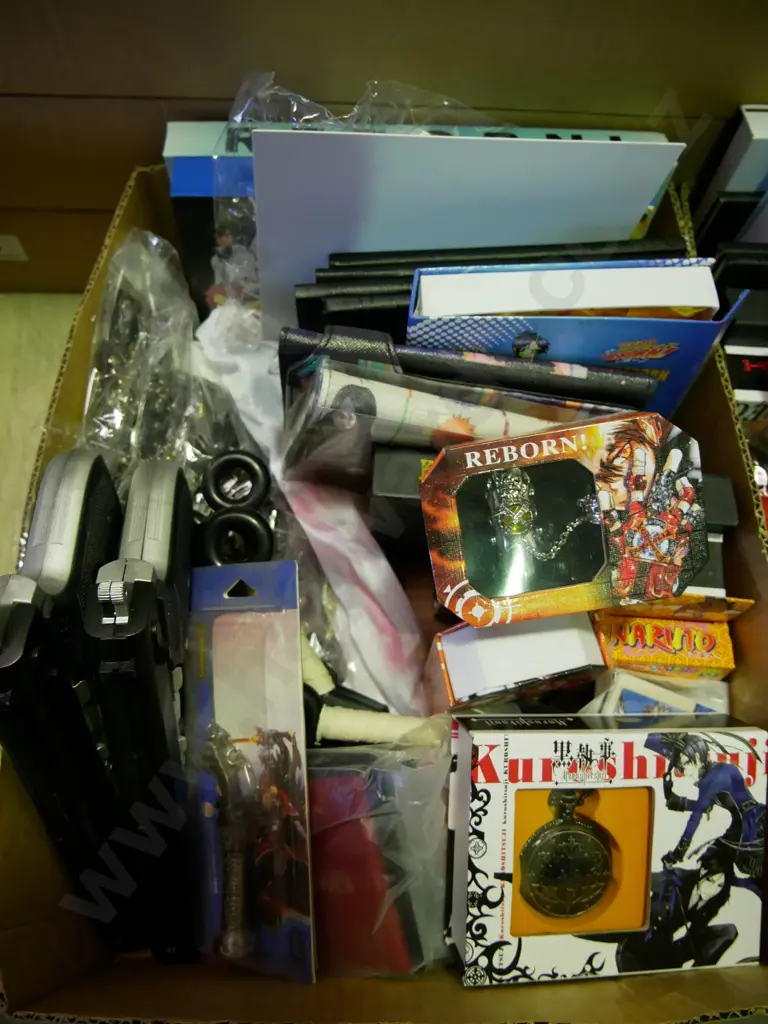 lucky dip box of assorted fantasy colllectables and toys Image 1++