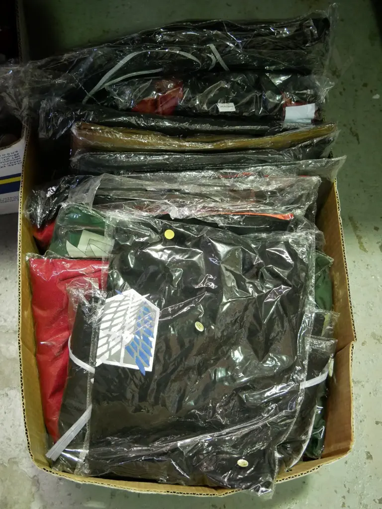 box of assorted unopened costumes Image 1++