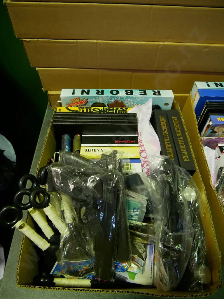 lucky dip box of assorted fantasy colllectables and toys Image 1++