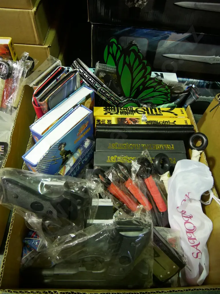 lucky dip box of assorted fantasy colllectables and toys Image 1++