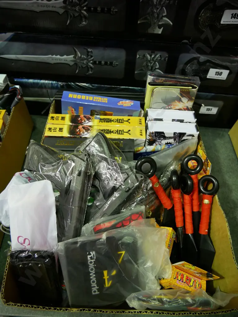 lucky dip box of assorted fantasy colllectables and toys Image 1++