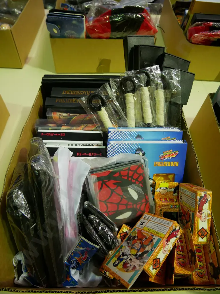 lucky dip box of assorted fantasy colllectables and toys Image 1++