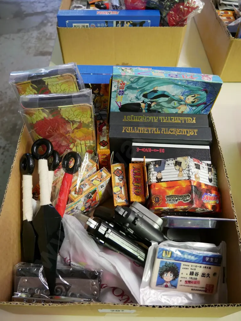 lucky dip box of assorted fantasy colllectables and toys Image 1++
