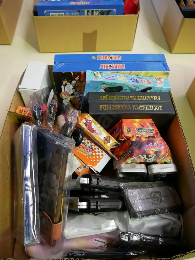 lucky dip box of assorted fantasy colllectables and toys Image 1++