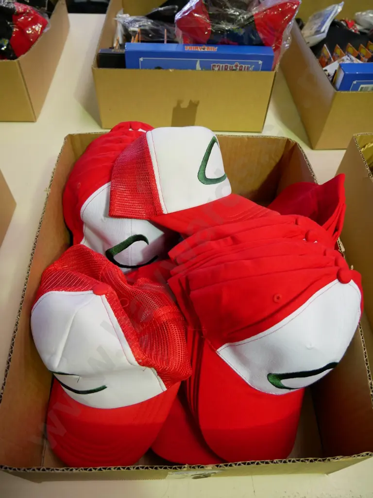 box of Pokemon caps Image 1++