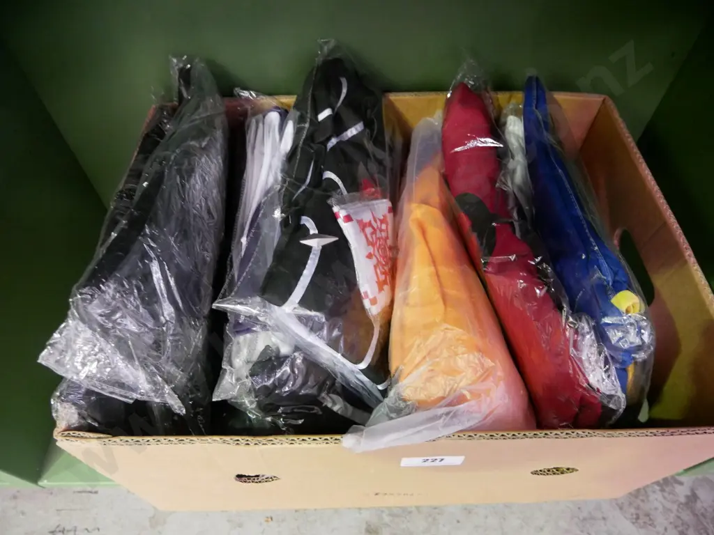 box of unopened costumes Image 1++